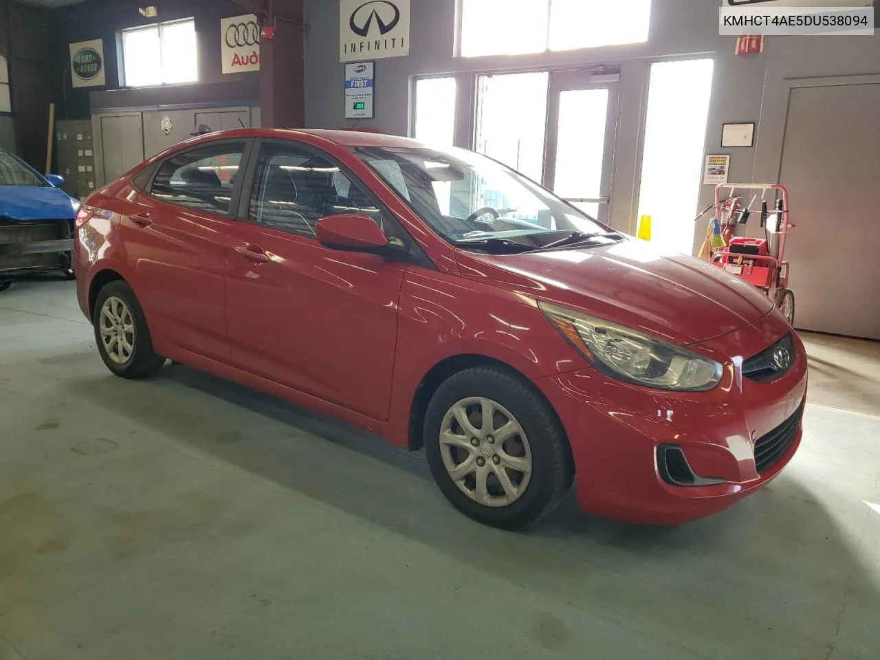 2013 Hyundai Accent Gls VIN: KMHCT4AE5DU538094 Lot: 73387974