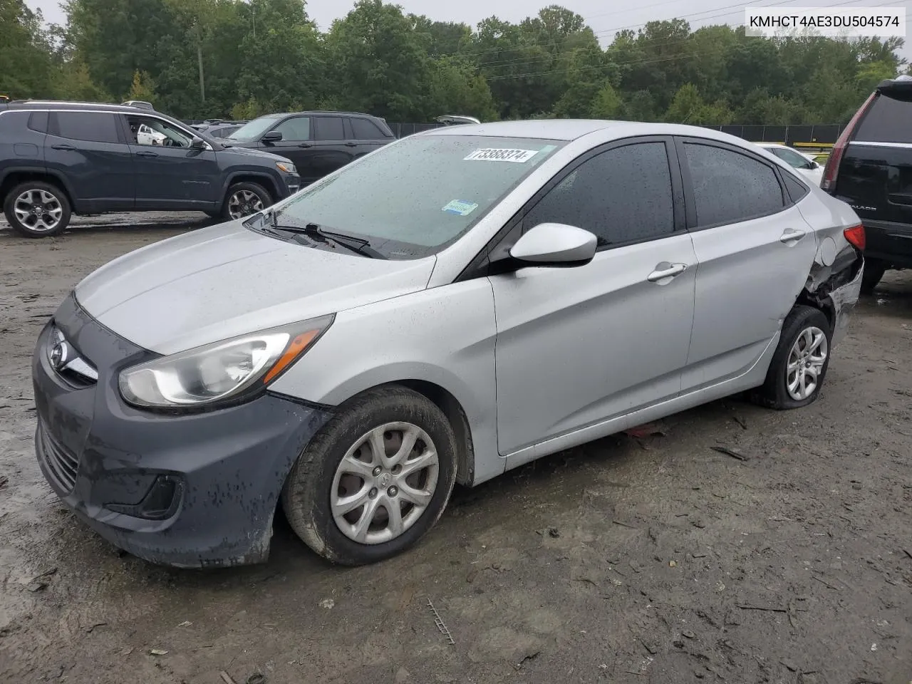 KMHCT4AE3DU504574 2013 Hyundai Accent Gls