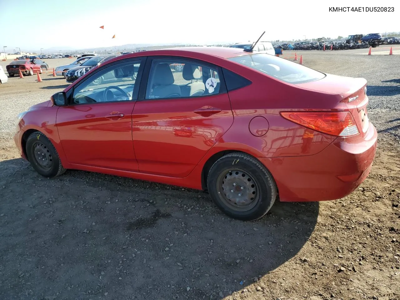 2013 Hyundai Accent Gls VIN: KMHCT4AE1DU520823 Lot: 73508264