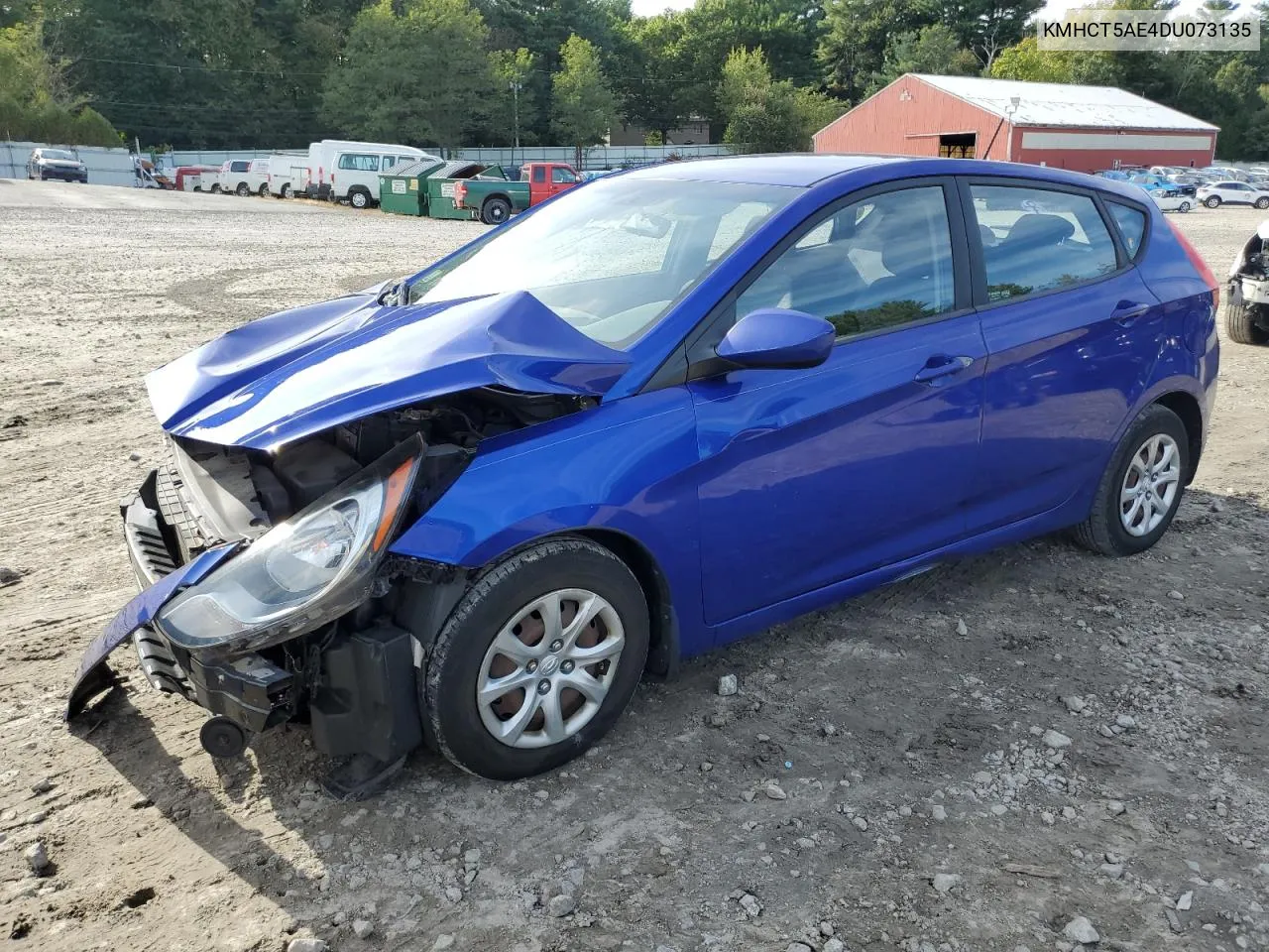 2013 Hyundai Accent Gls VIN: KMHCT5AE4DU073135 Lot: 73533894