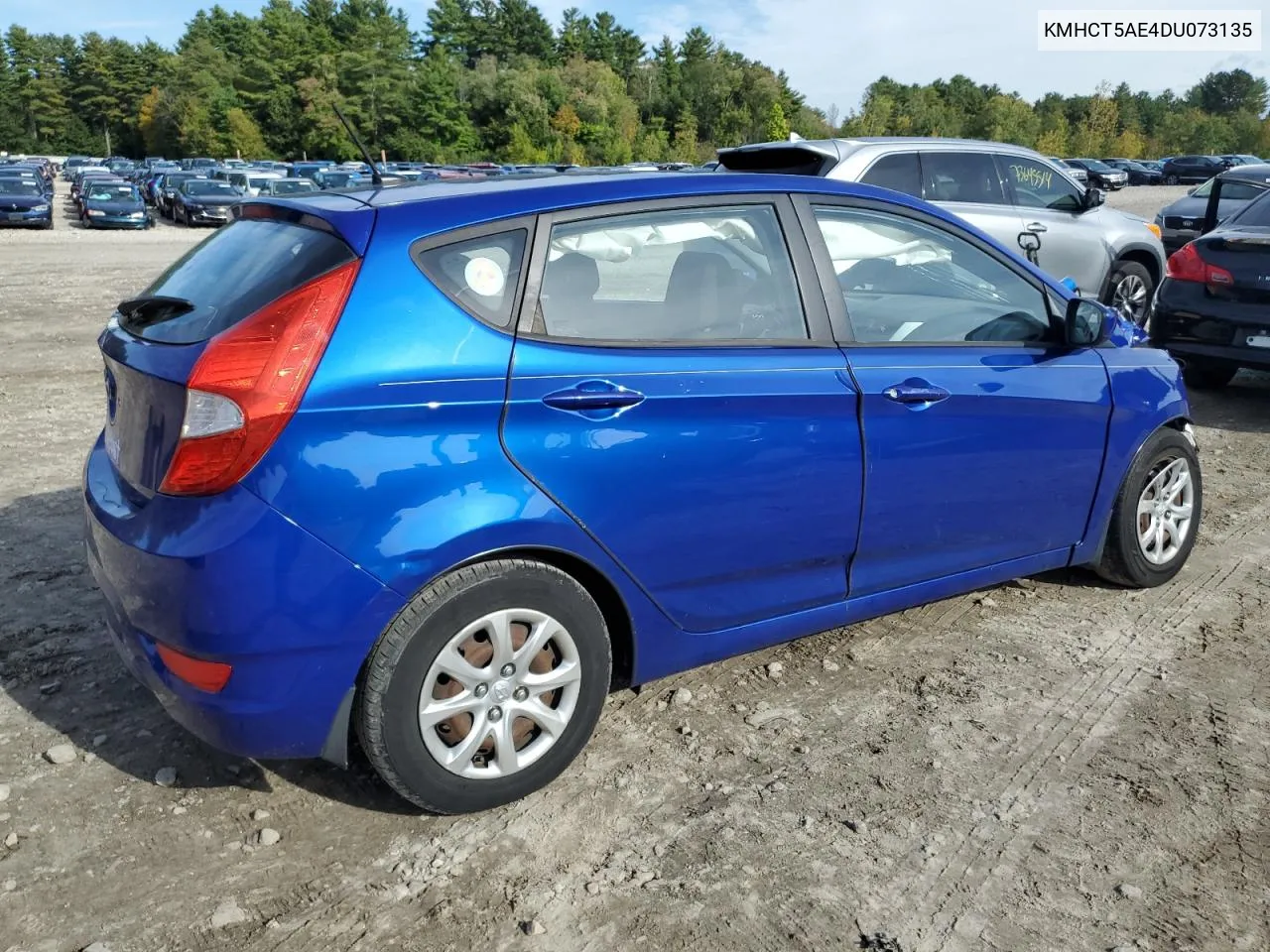 2013 Hyundai Accent Gls VIN: KMHCT5AE4DU073135 Lot: 73533894