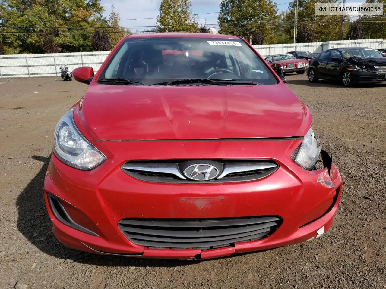 KMHCT4AE6DU560055 2013 Hyundai Accent Gls