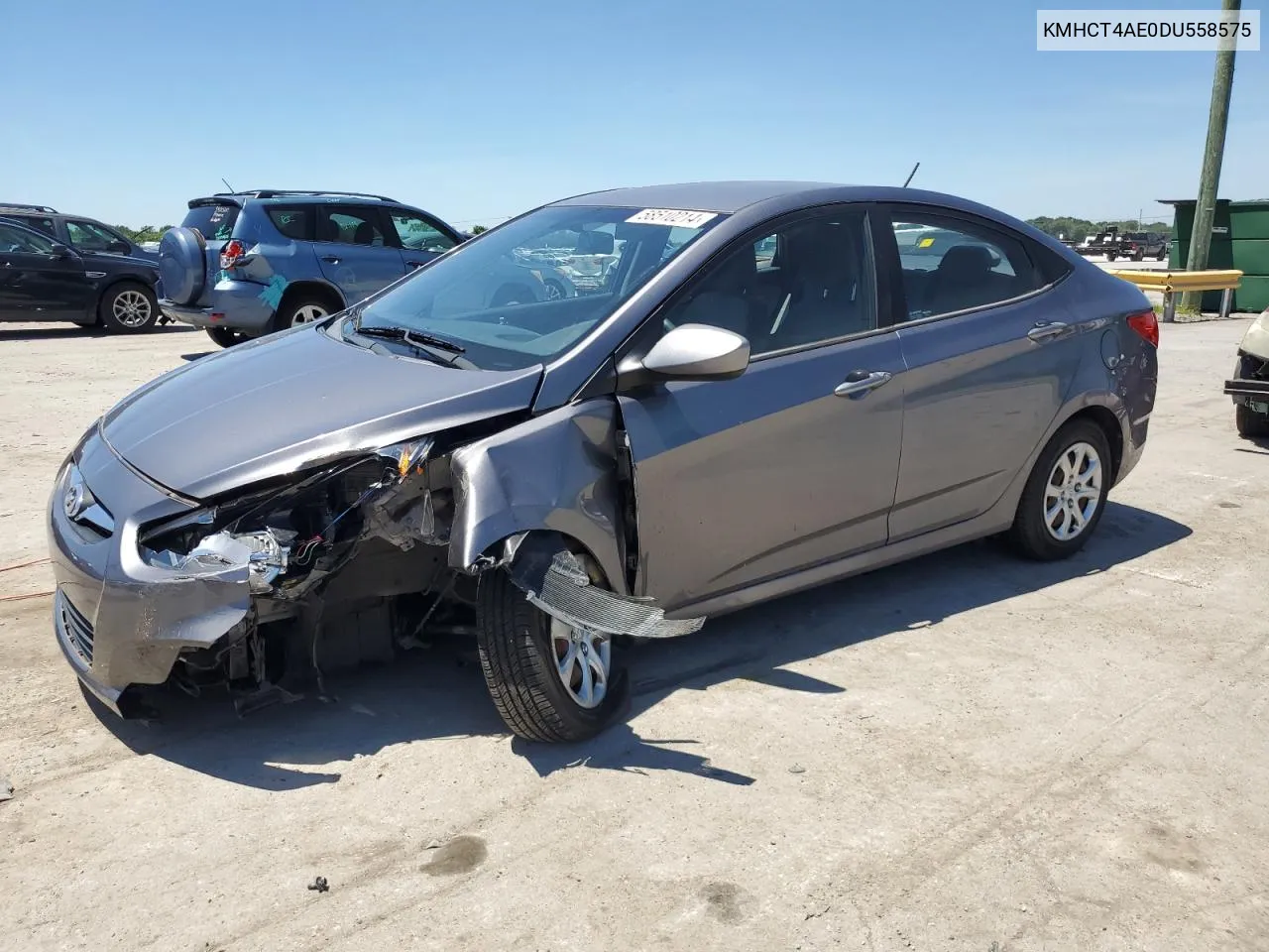 KMHCT4AE0DU558575 2013 Hyundai Accent Gls