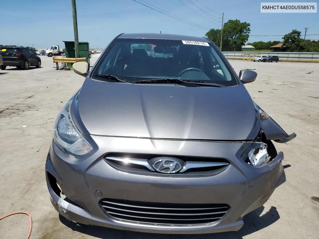 2013 Hyundai Accent Gls VIN: KMHCT4AE0DU558575 Lot: 73760584