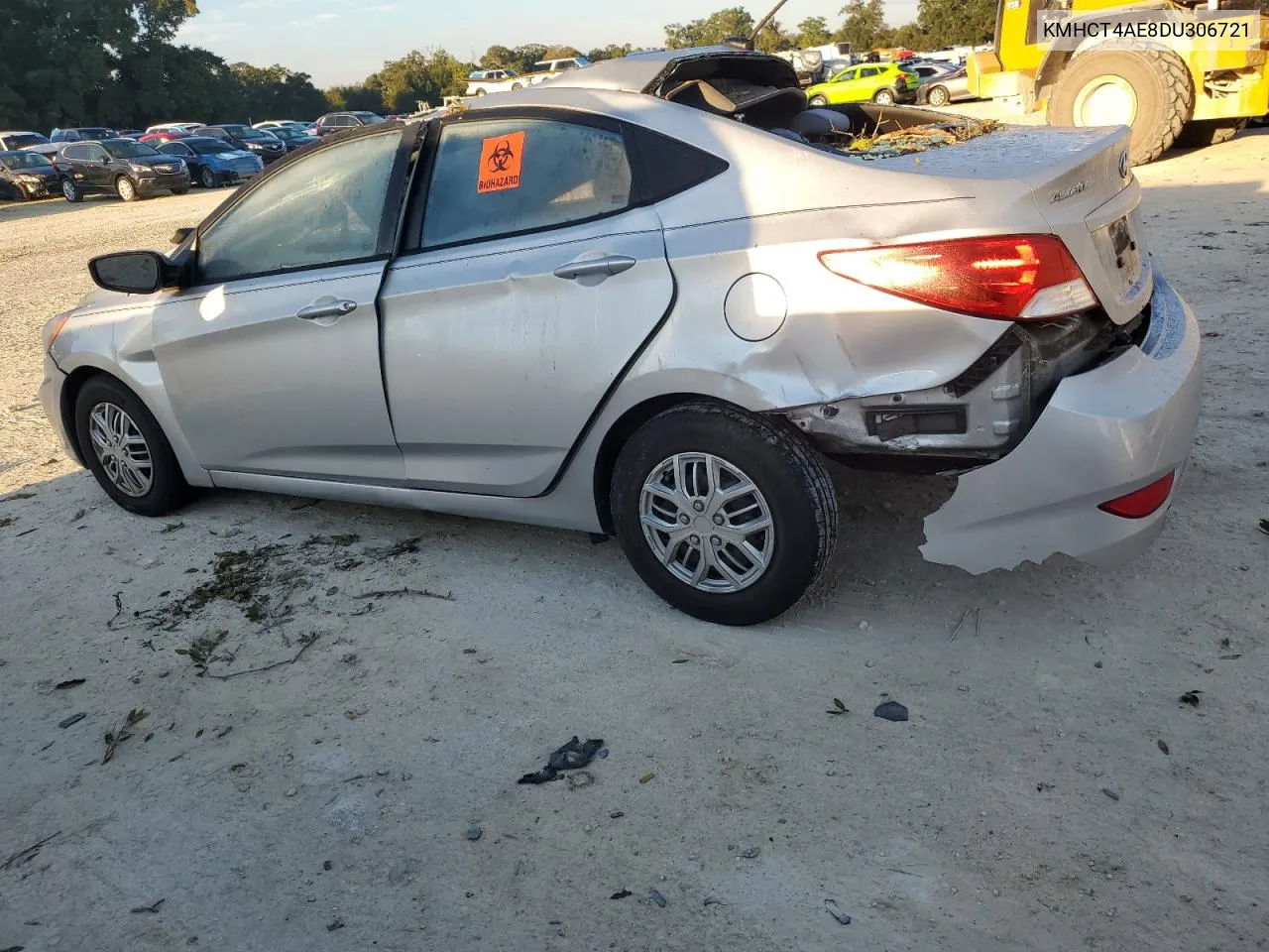 2013 Hyundai Accent Gls VIN: KMHCT4AE8DU306721 Lot: 73977454