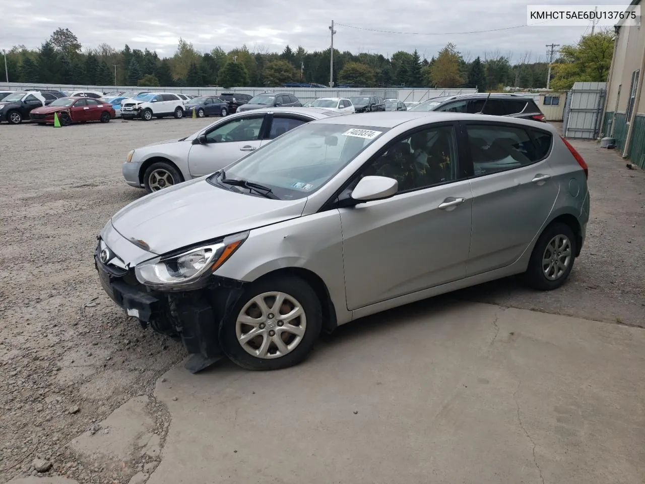 KMHCT5AE6DU137675 2013 Hyundai Accent Gls