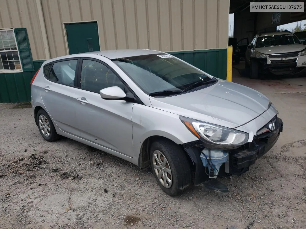 2013 Hyundai Accent Gls VIN: KMHCT5AE6DU137675 Lot: 74020374