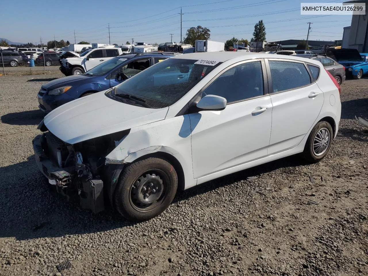 KMHCT5AE4DU126299 2013 Hyundai Accent Gls