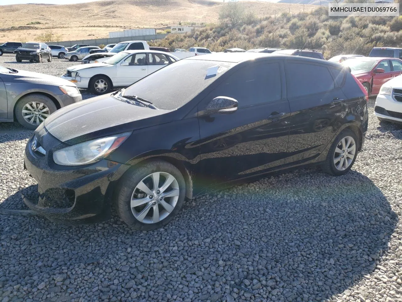 2013 Hyundai Accent Gls VIN: KMHCU5AE1DU069766 Lot: 74212724