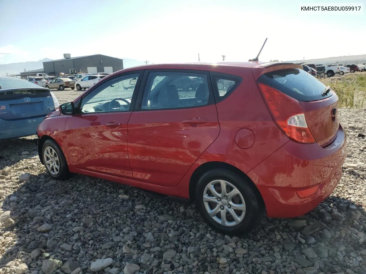 2013 Hyundai Accent Gls VIN: KMHCT5AE8DU059917 Lot: 74444014