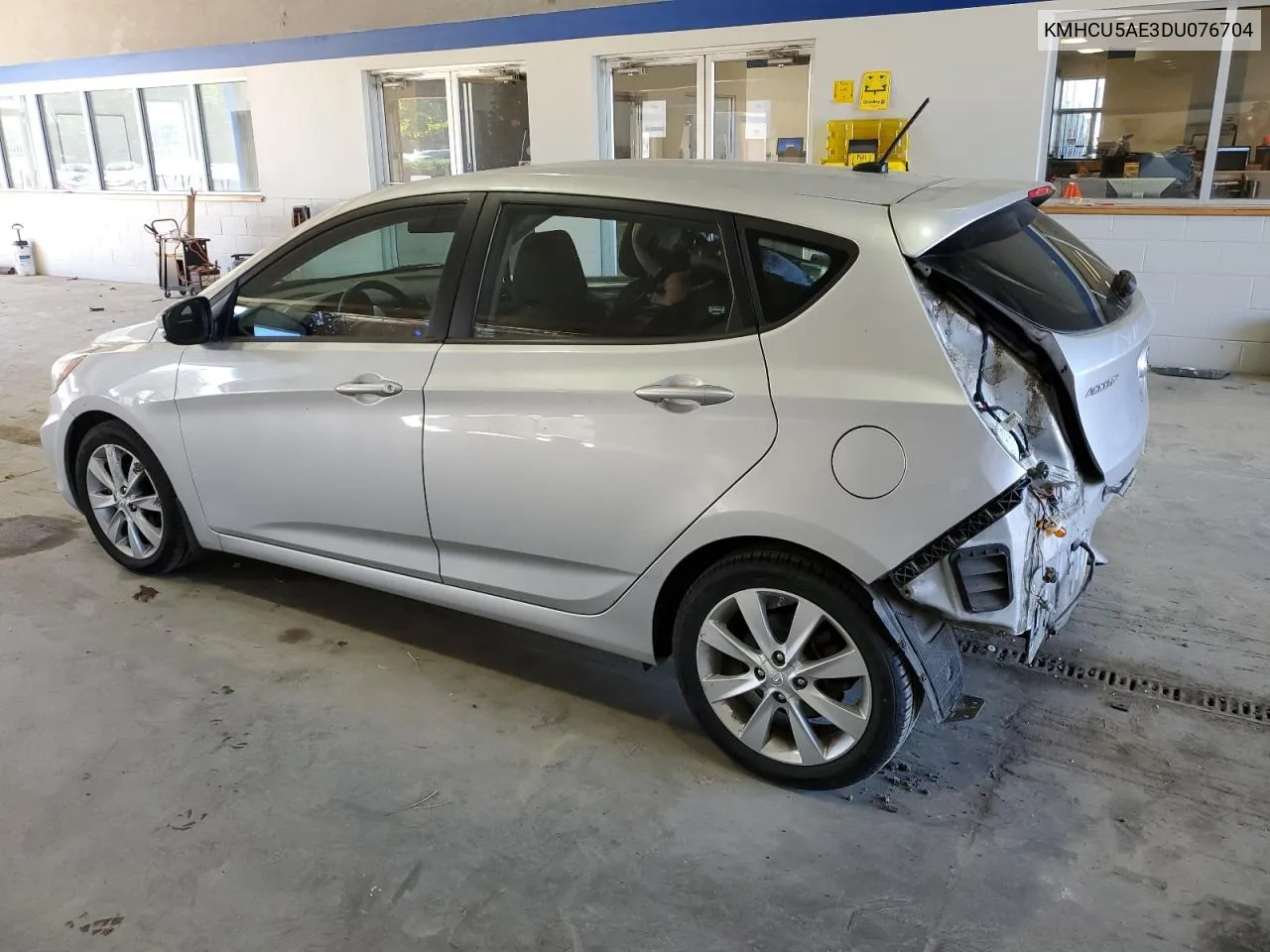 2013 Hyundai Accent Gls VIN: KMHCU5AE3DU076704 Lot: 74447434