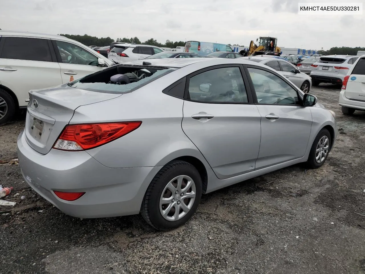 2013 Hyundai Accent Gls VIN: KMHCT4AE5DU330281 Lot: 74894494