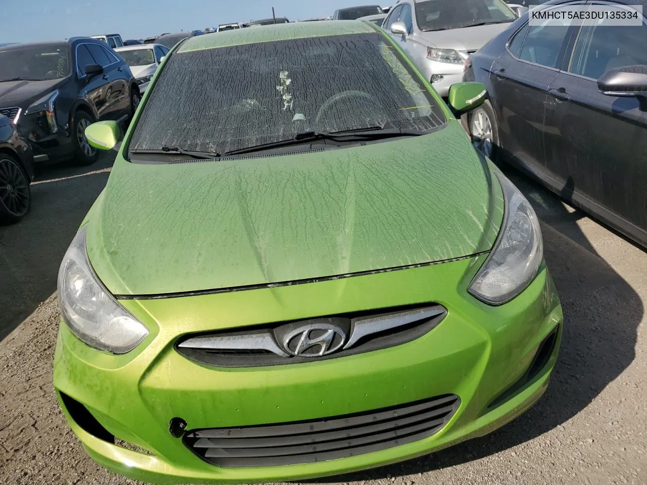 2013 Hyundai Accent Gls VIN: KMHCT5AE3DU135334 Lot: 75125894