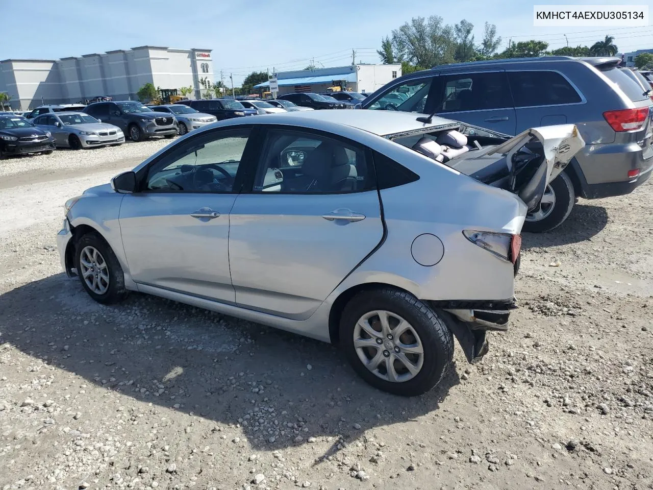 2013 Hyundai Accent Gls VIN: KMHCT4AEXDU305134 Lot: 75532474