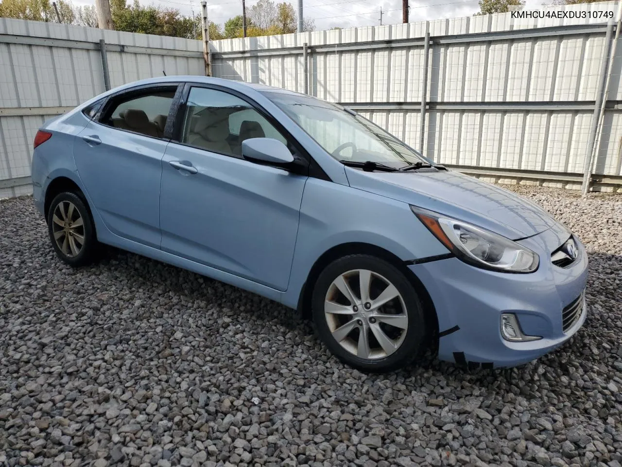 2013 Hyundai Accent Gls VIN: KMHCU4AEXDU310749 Lot: 75617964