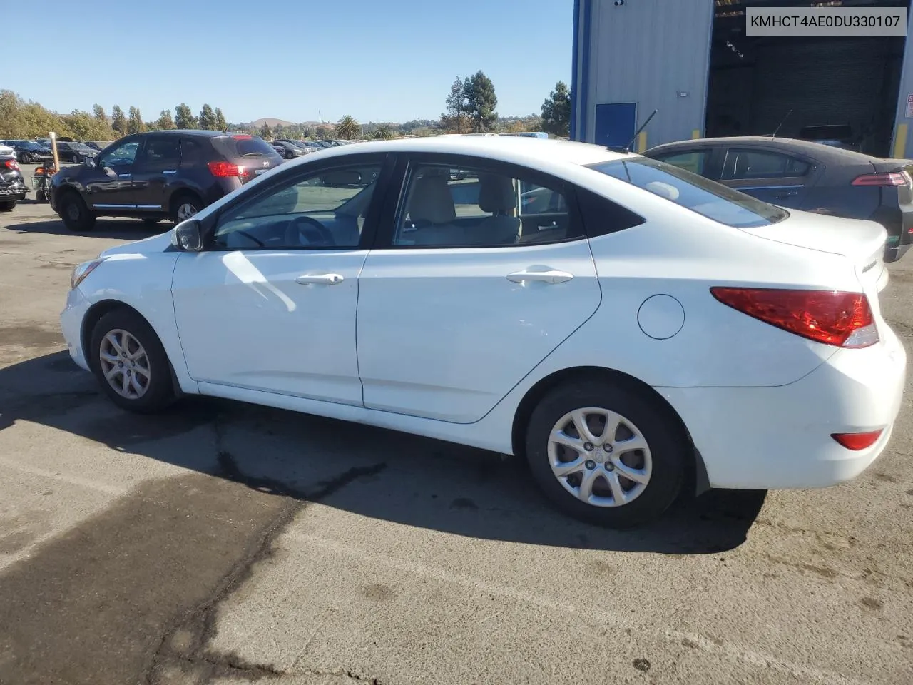 2013 Hyundai Accent Gls VIN: KMHCT4AE0DU330107 Lot: 75640784