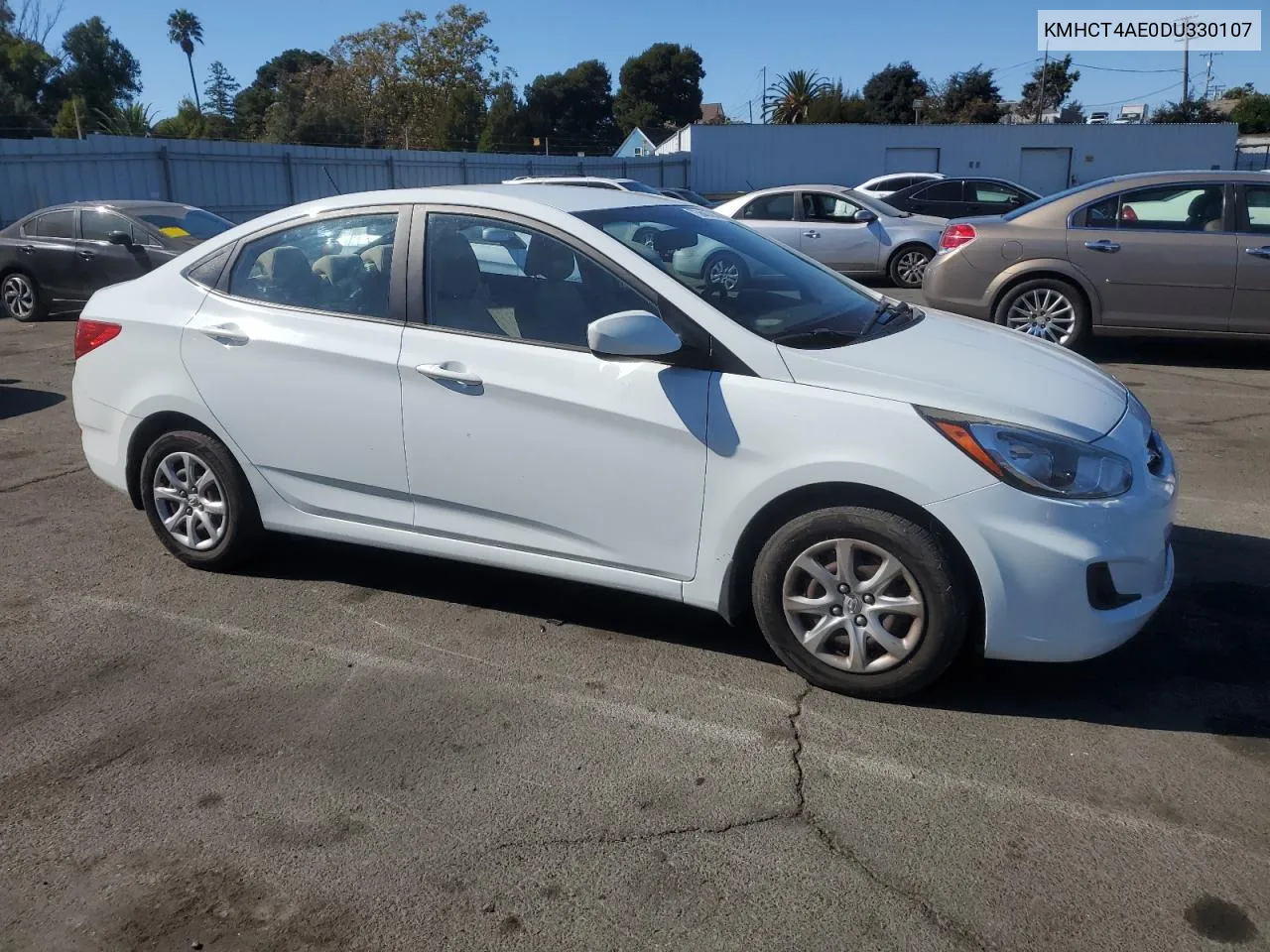 2013 Hyundai Accent Gls VIN: KMHCT4AE0DU330107 Lot: 75640784