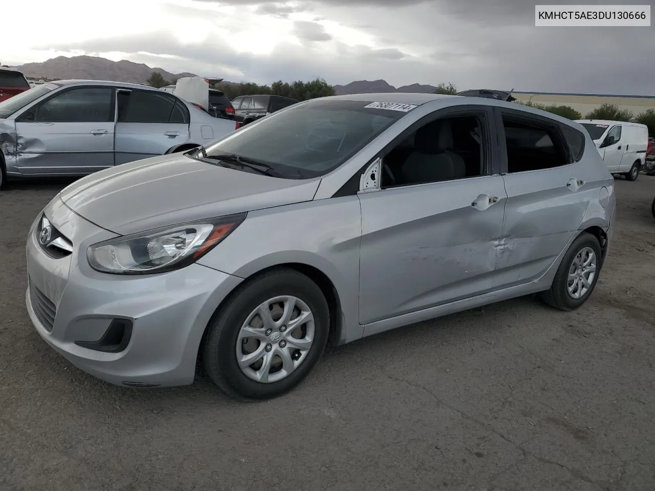 2013 Hyundai Accent Gls VIN: KMHCT5AE3DU130666 Lot: 76307114