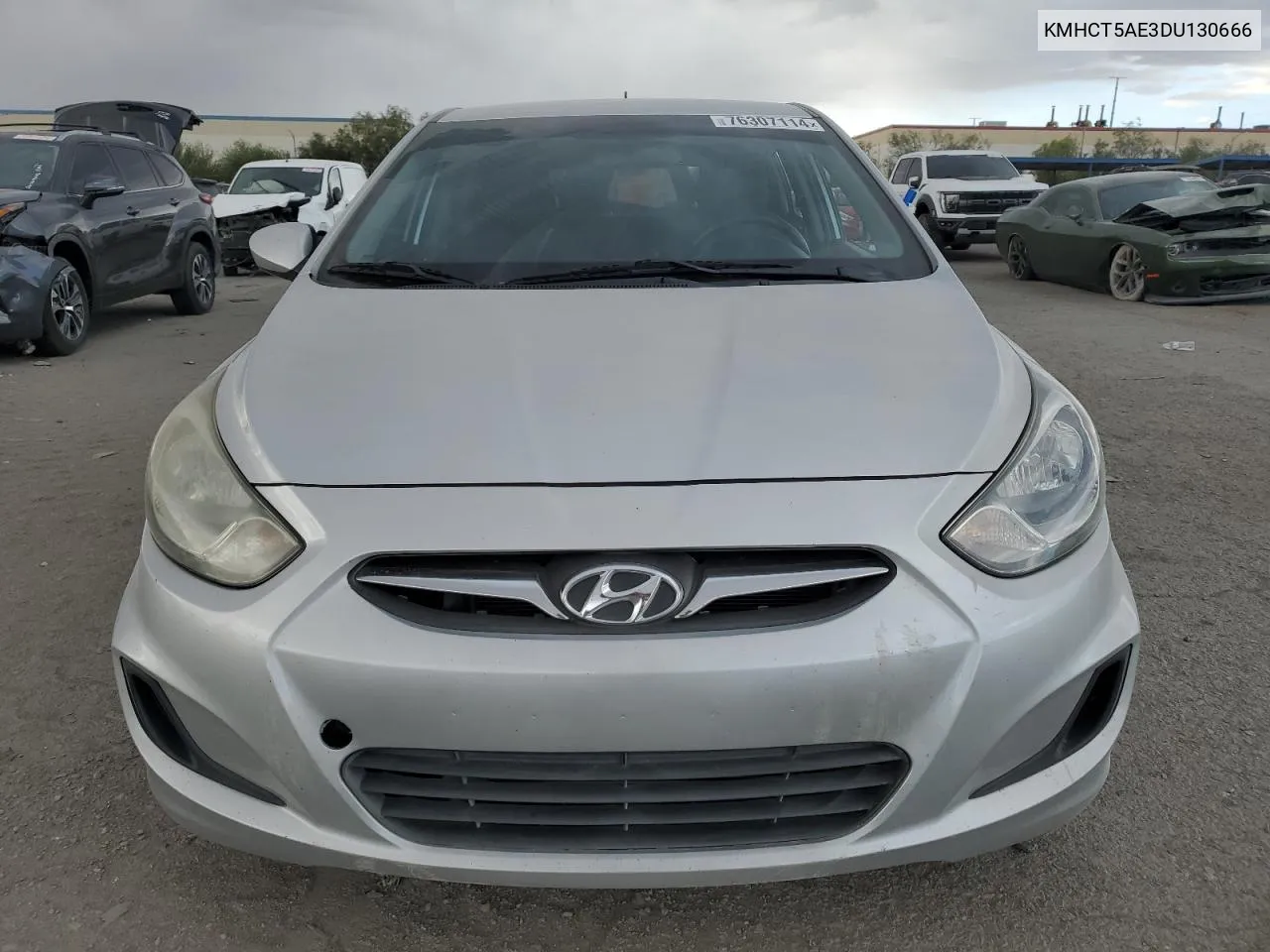 2013 Hyundai Accent Gls VIN: KMHCT5AE3DU130666 Lot: 76307114