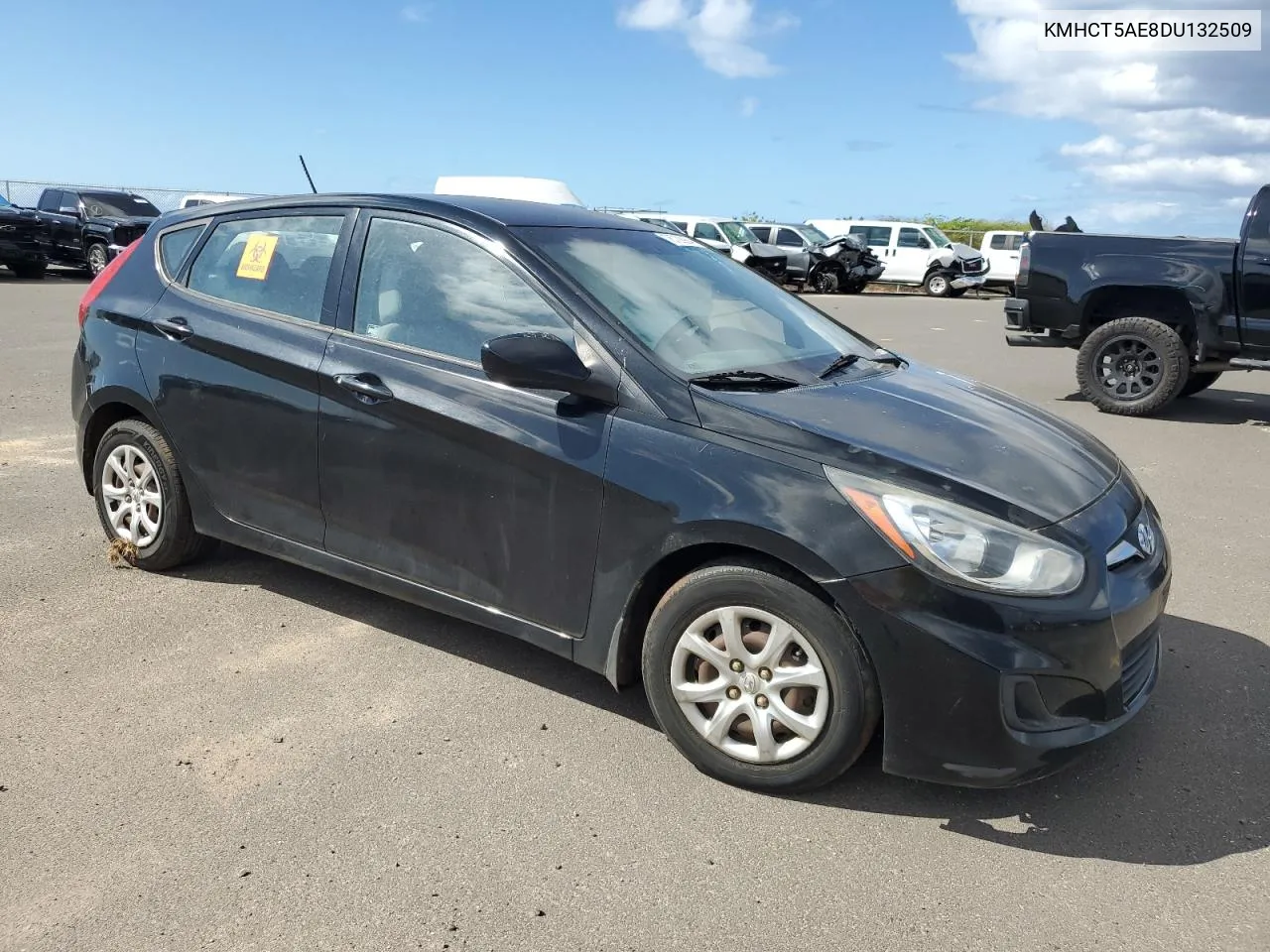 2013 Hyundai Accent Gls VIN: KMHCT5AE8DU132509 Lot: 76729984