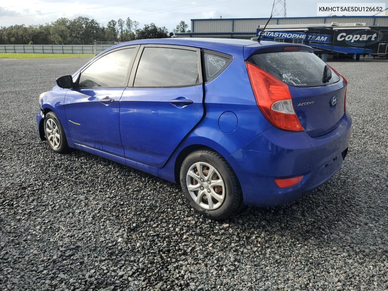 2013 Hyundai Accent Gls VIN: KMHCT5AE5DU126652 Lot: 77005104