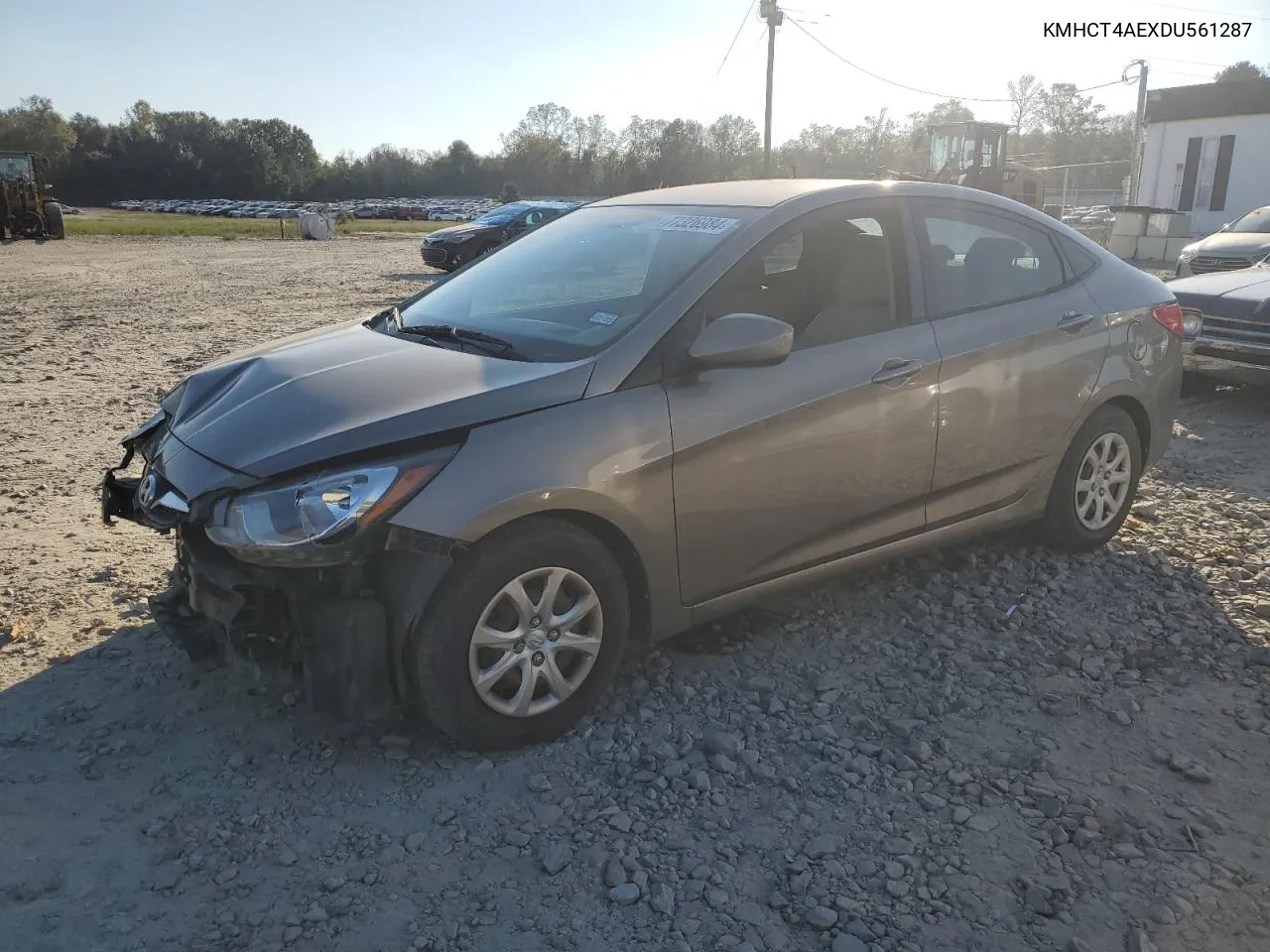 KMHCT4AEXDU561287 2013 Hyundai Accent Gls