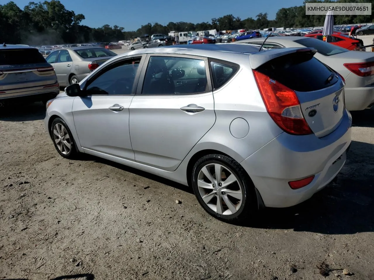 2013 Hyundai Accent Gls VIN: KMHCU5AE9DU074651 Lot: 77469904