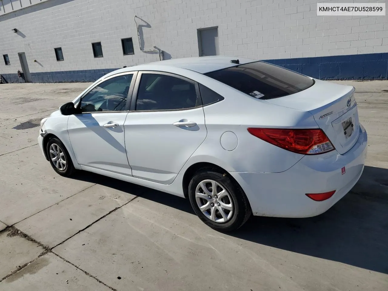 2013 Hyundai Accent Gls VIN: KMHCT4AE7DU528599 Lot: 78014814