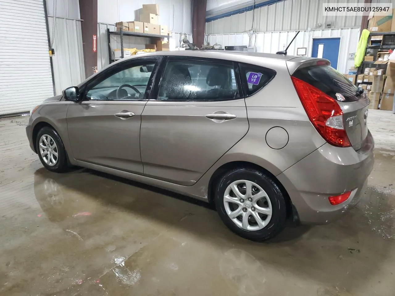 2013 Hyundai Accent Gls VIN: KMHCT5AE8DU125947 Lot: 78434524