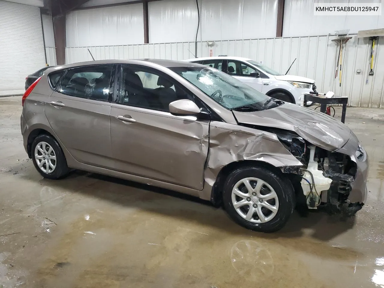 2013 Hyundai Accent Gls VIN: KMHCT5AE8DU125947 Lot: 78434524