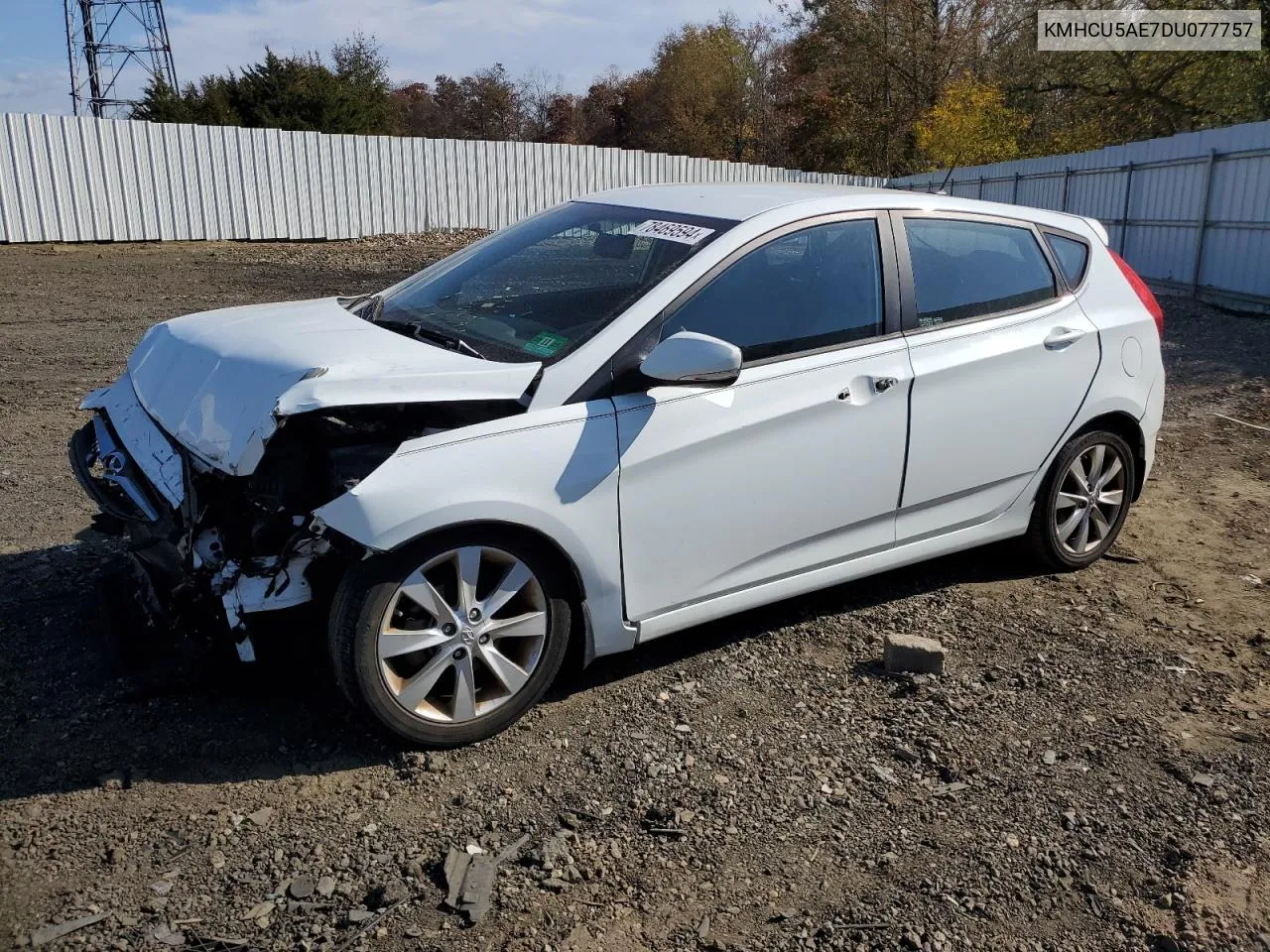 2013 Hyundai Accent Gls VIN: KMHCU5AE7DU077757 Lot: 78469594