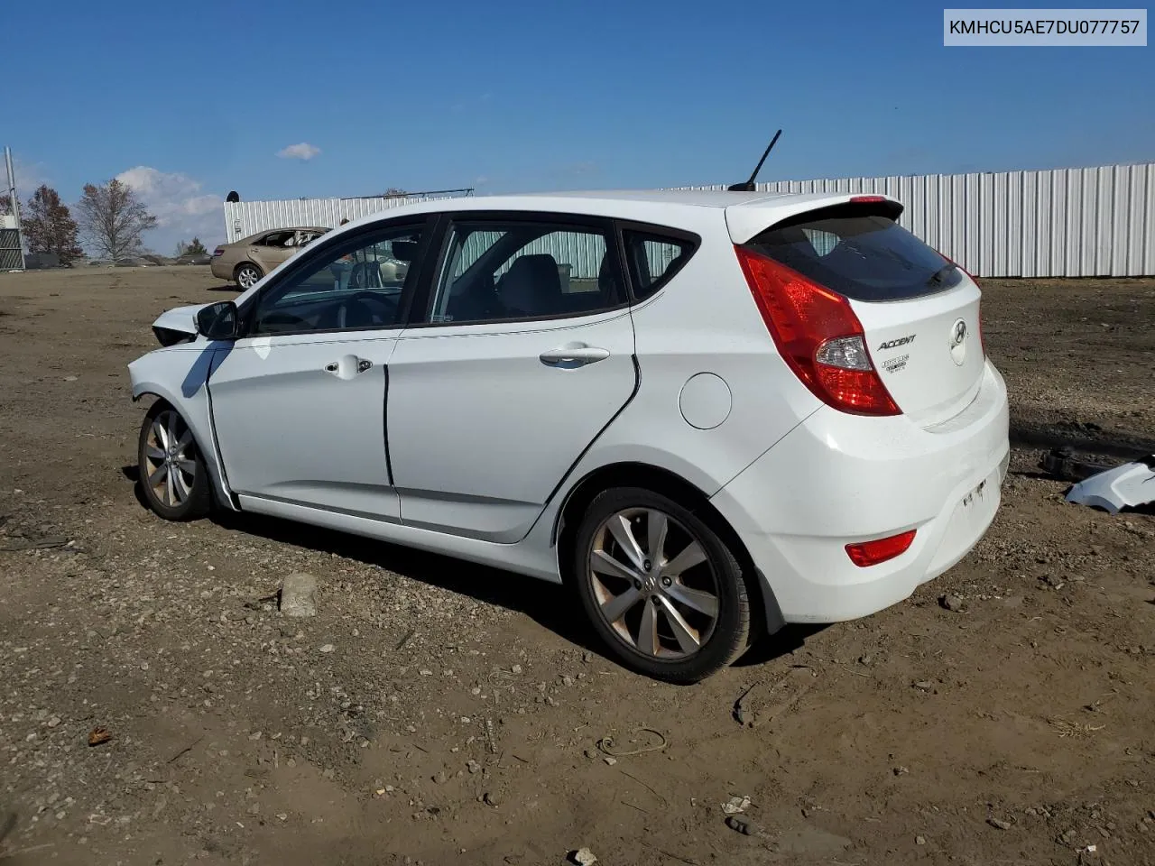 2013 Hyundai Accent Gls VIN: KMHCU5AE7DU077757 Lot: 78469594