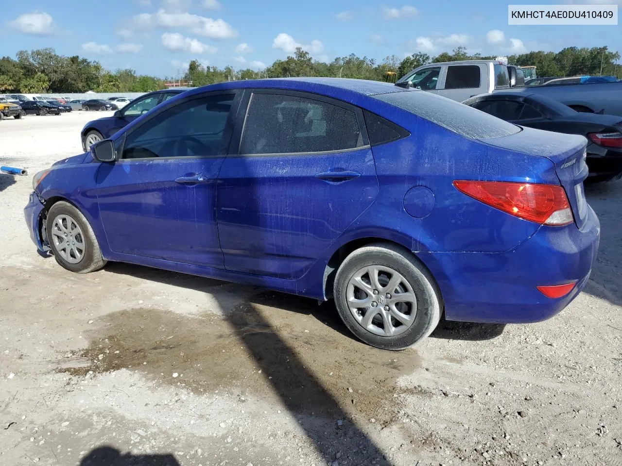 2013 Hyundai Accent Gls VIN: KMHCT4AE0DU410409 Lot: 78491044