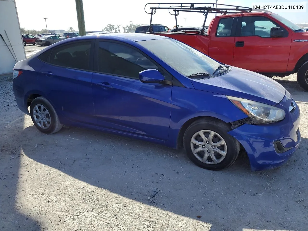 2013 Hyundai Accent Gls VIN: KMHCT4AE0DU410409 Lot: 78491044