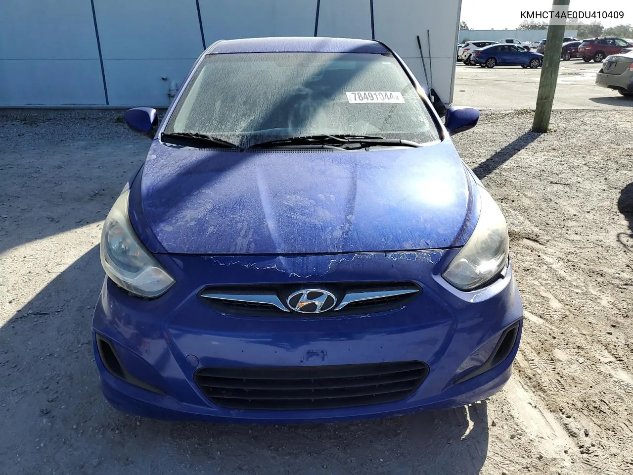 2013 Hyundai Accent Gls VIN: KMHCT4AE0DU410409 Lot: 78491044