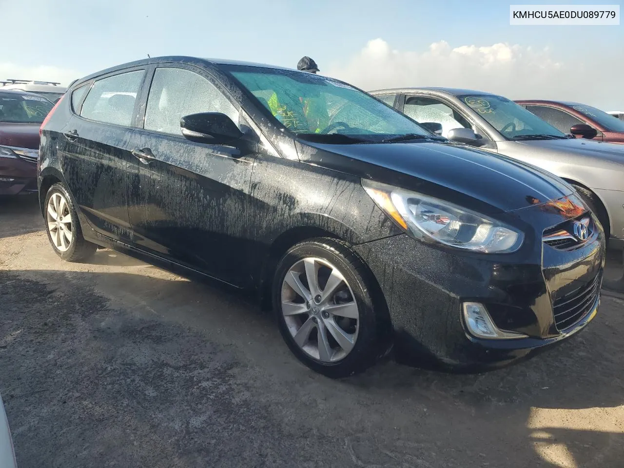 2013 Hyundai Accent Gls VIN: KMHCU5AE0DU089779 Lot: 78587774