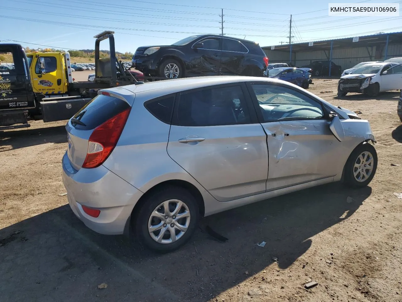 2013 Hyundai Accent Gls VIN: KMHCT5AE9DU106906 Lot: 78746544