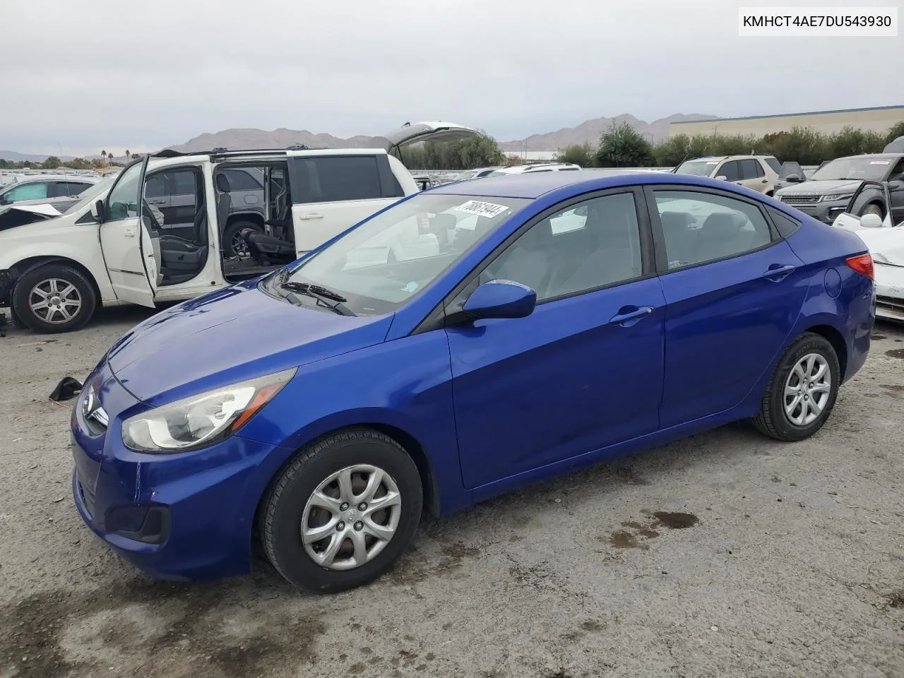 KMHCT4AE7DU543930 2013 Hyundai Accent Gls