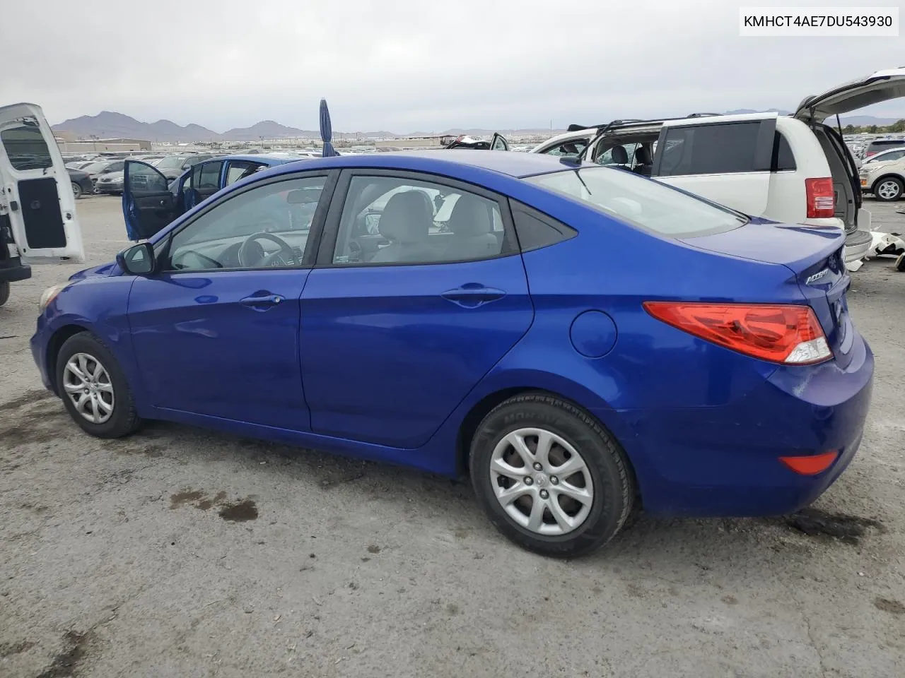 KMHCT4AE7DU543930 2013 Hyundai Accent Gls