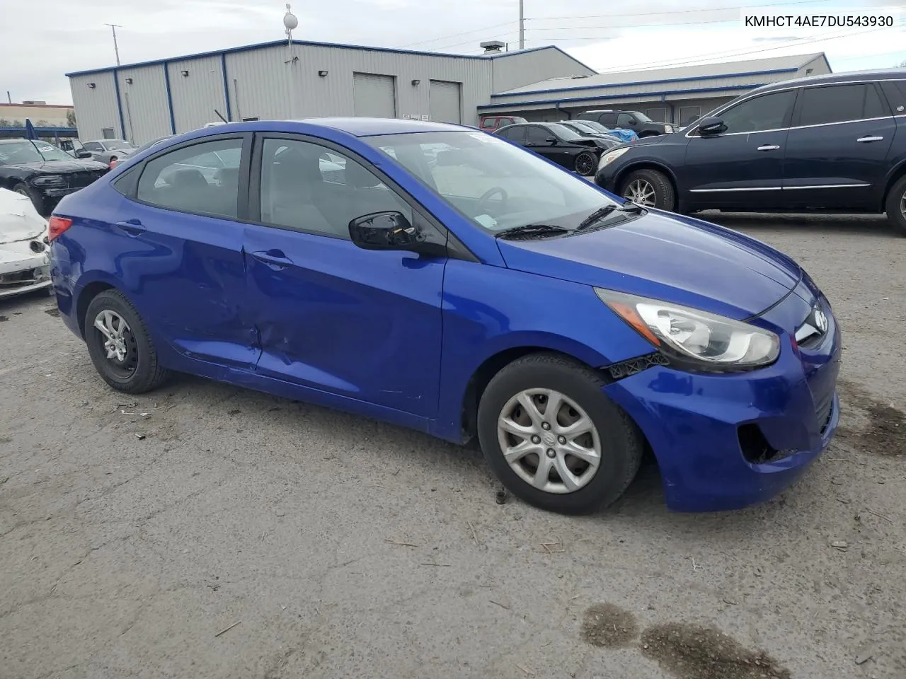 KMHCT4AE7DU543930 2013 Hyundai Accent Gls