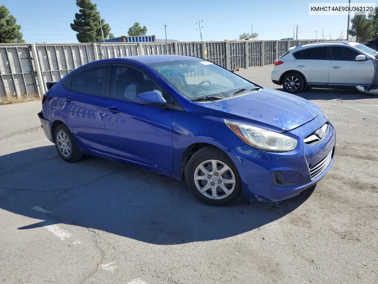 2013 Hyundai Accent Gls VIN: KMHCT4AE9DU362120 Lot: 78905694