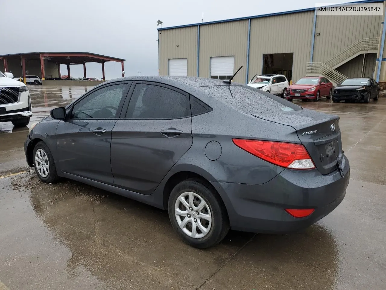 2013 Hyundai Accent Gls VIN: KMHCT4AE2DU395847 Lot: 78960984