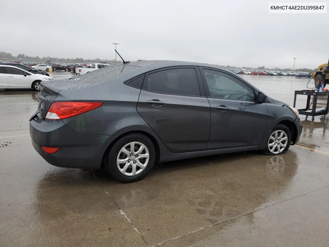 2013 Hyundai Accent Gls VIN: KMHCT4AE2DU395847 Lot: 78960984