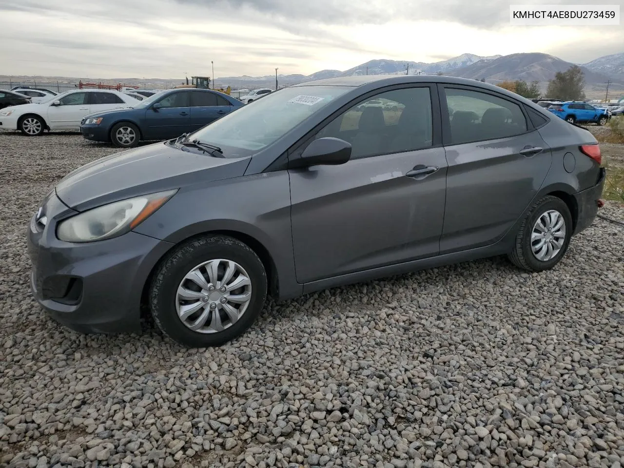 2013 Hyundai Accent Gls VIN: KMHCT4AE8DU273459 Lot: 79030204