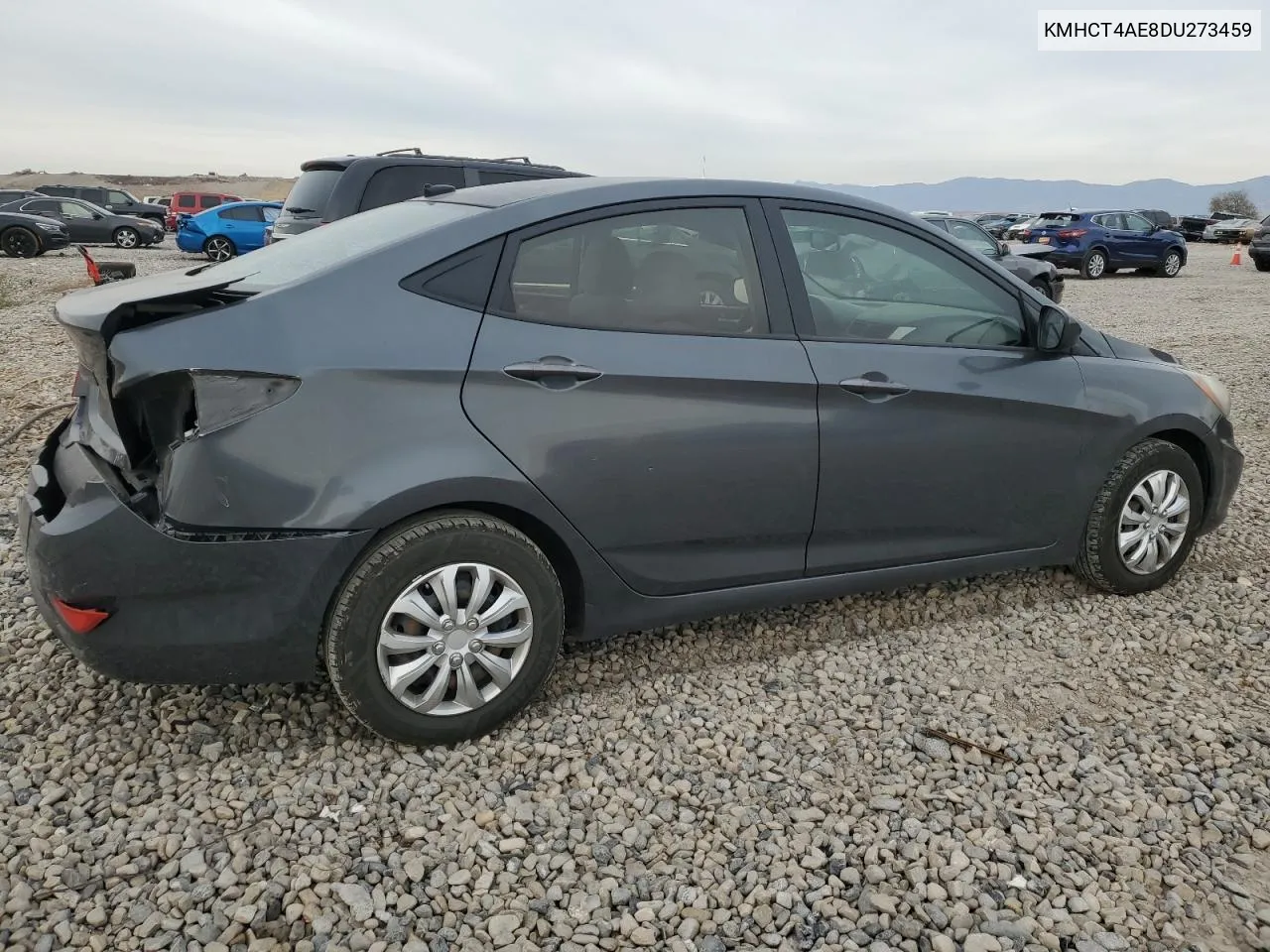 2013 Hyundai Accent Gls VIN: KMHCT4AE8DU273459 Lot: 79030204