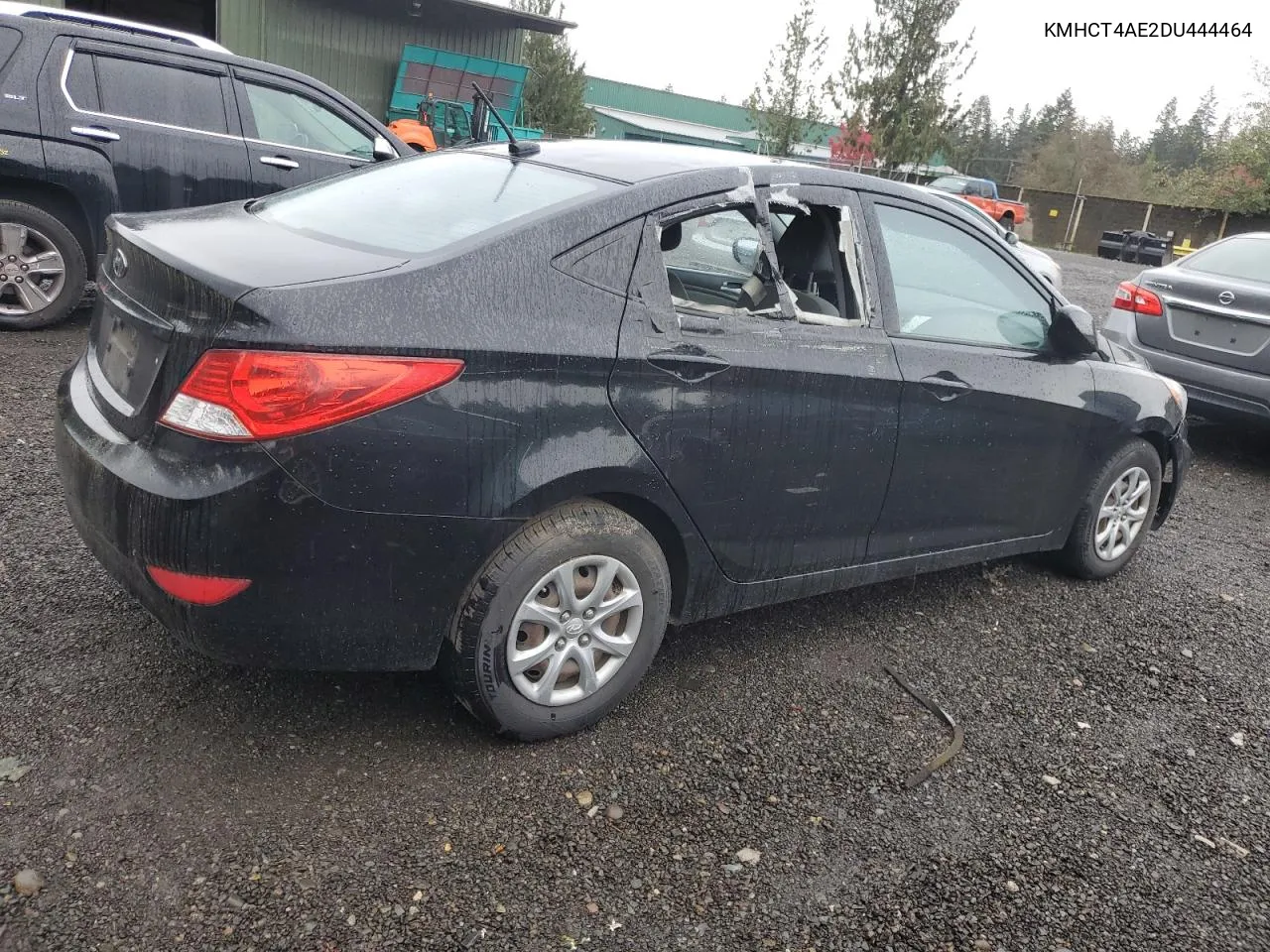 2013 Hyundai Accent Gls VIN: KMHCT4AE2DU444464 Lot: 79537584