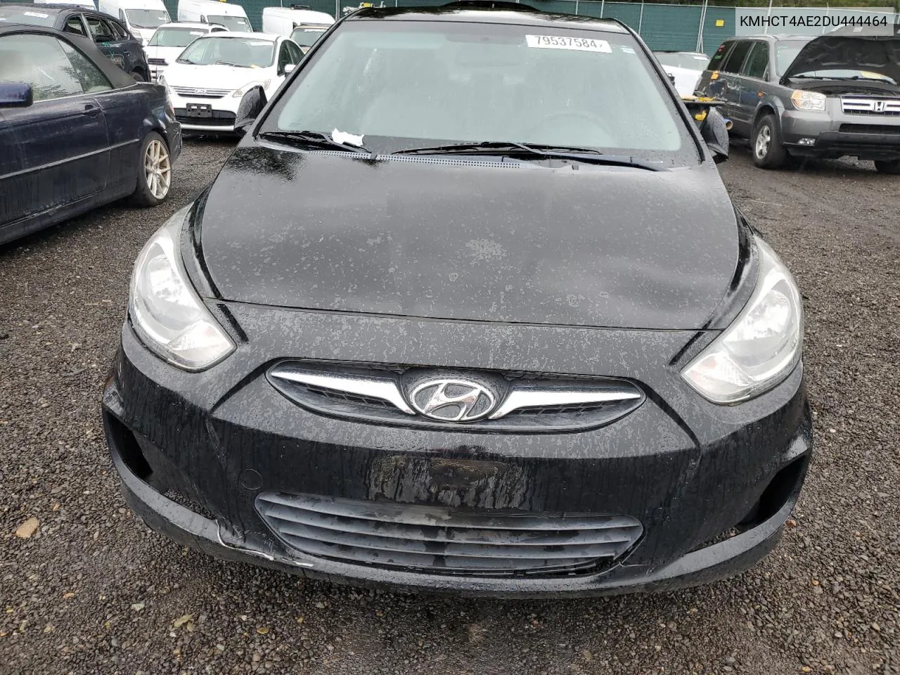 2013 Hyundai Accent Gls VIN: KMHCT4AE2DU444464 Lot: 79537584