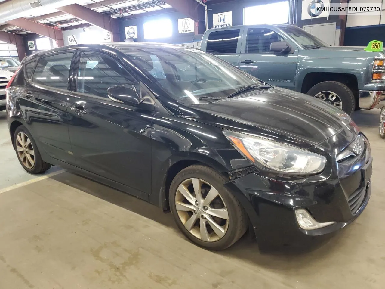 2013 Hyundai Accent Gls VIN: KMHCU5AE8DU079730 Lot: 79902914