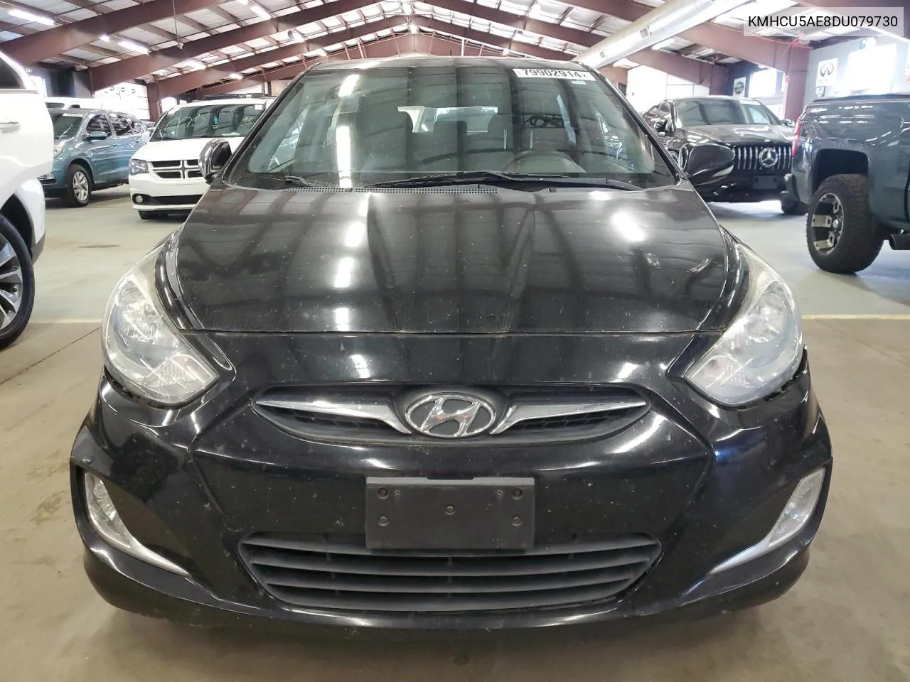 2013 Hyundai Accent Gls VIN: KMHCU5AE8DU079730 Lot: 79902914