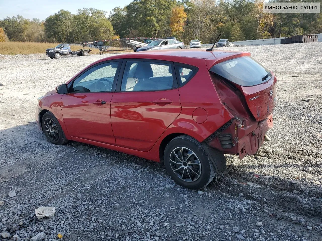 2013 Hyundai Accent Gls VIN: KMHCT5AE0DU061001 Lot: 80553394